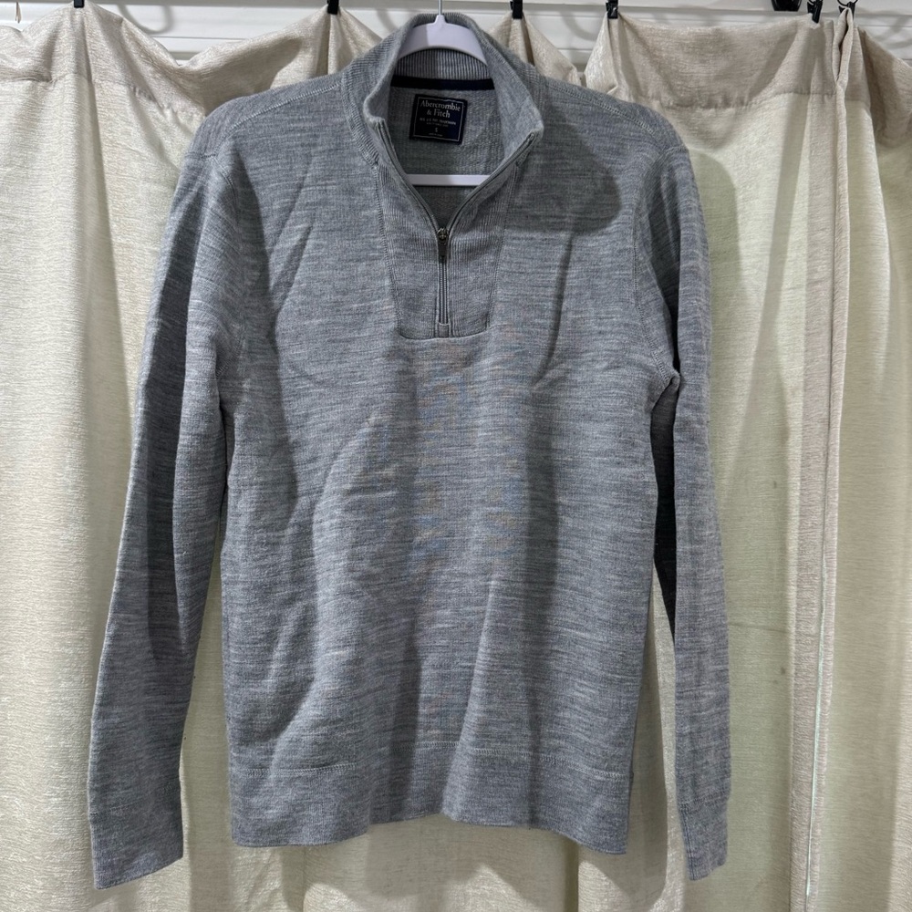 Abercrombie & Fitch‎ Wool Quarter Zip